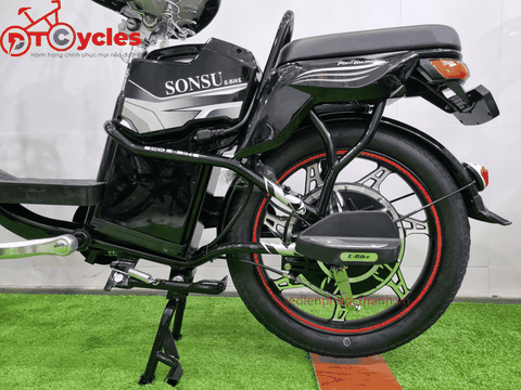 Xe điện Sonsu ECO Sườn cổ điển 18 màu Đen
