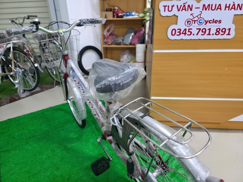 Xe đạp đường phố Thống Nhất GN 06 - 24 màu Đỏ