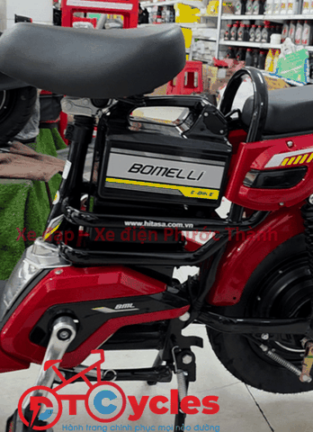 Xe điện BOMELLI S10 màu Đỏ