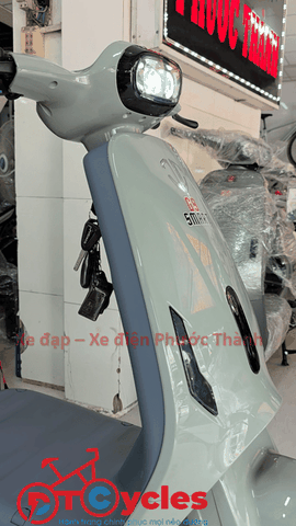 Xe điện JVC G9 SMART V1 màu Xi măng