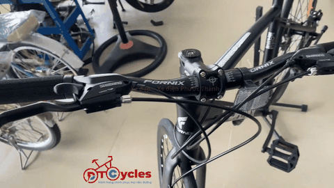 Xe đạp Touring Fornix FR200 màu Đen-Xám