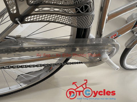 Xe đạp đường phố PTCYCLES Cào Cào 660 - 26 INOX