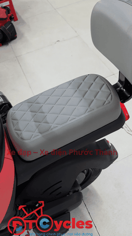 Xe điện HITASA DID màu Đỏ-Cam