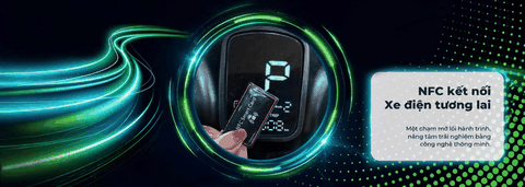 Xe điện Pega Cap AZ màu Xanh Dương