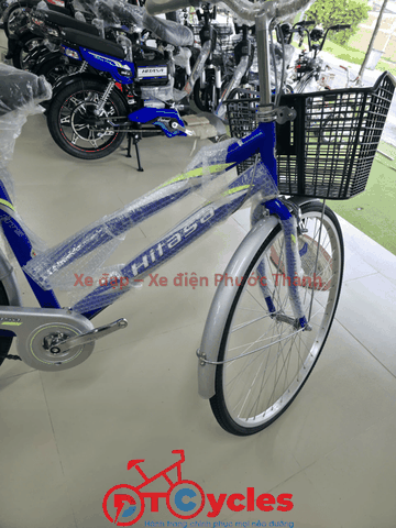 Xe đạp đường phố Hitasa CC 27 màu Xanh Dương
