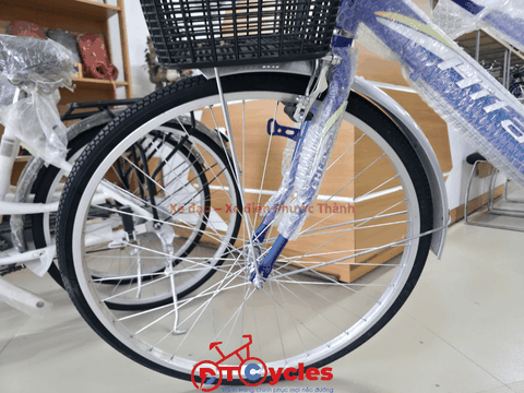 Xe đạp đường phố Hitasa CC 27 màu Xanh Dương