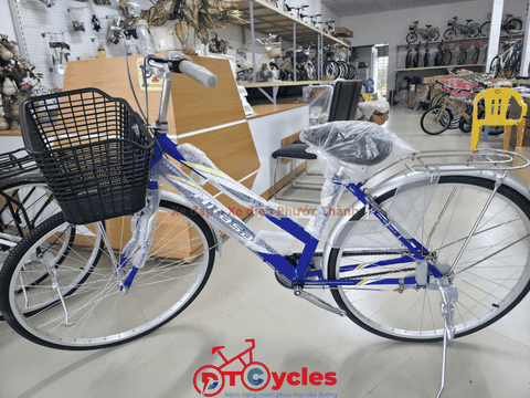 Xe đạp đường phố Hitasa CC 27 màu Xanh Dương