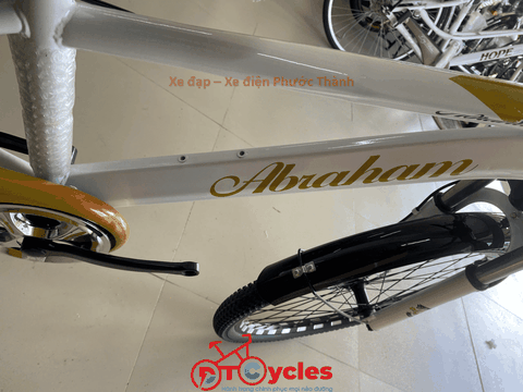 Xe đạp địa hình Abraham 1-Speed 24 màu Trắng