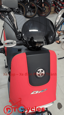 Xe điện HITASA DID màu Đỏ-Cam