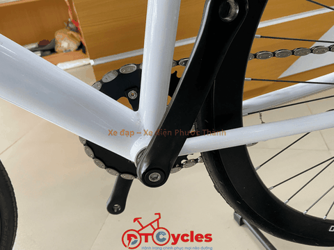 Xe đạp Fixed Gear PTCYCLES SNM100 màu Trắng