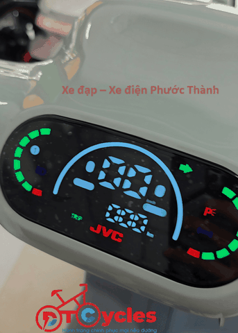 Xe điện JVC G9 SMART V1 màu Xi măng