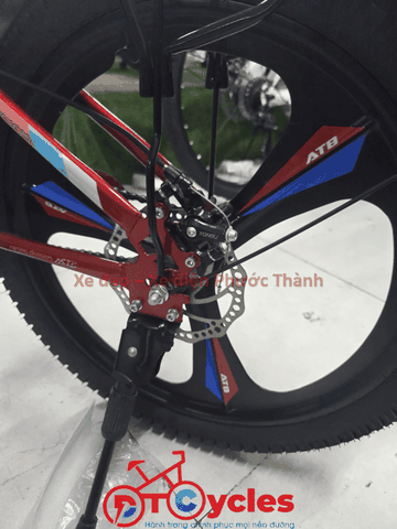 Xe đạp trẻ em nam ATB MTB-M22 màu Đỏ-Xanh Dương