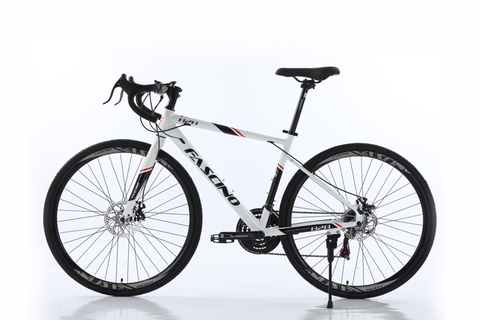 Xe đạp đua FASCINO 828 màu Trắng-Đỏ