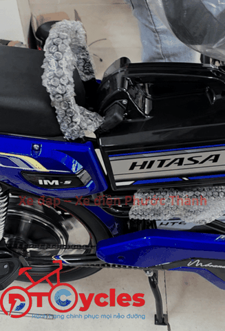 Xe điện HITASA 18IM 2026 màu Xanh Dương