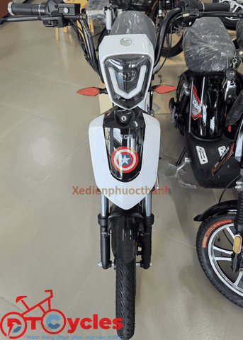 Xe điện Pega Cap AS+ Plus màu Trắng