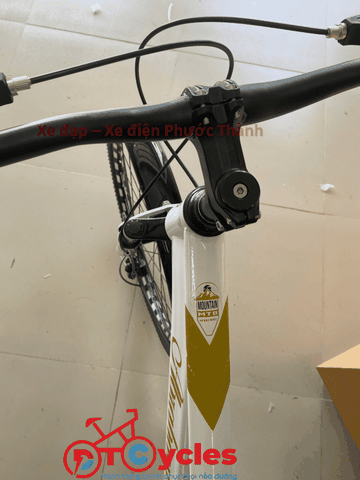 Xe đạp địa hình Abraham 1-Speed 24 màu Trắng