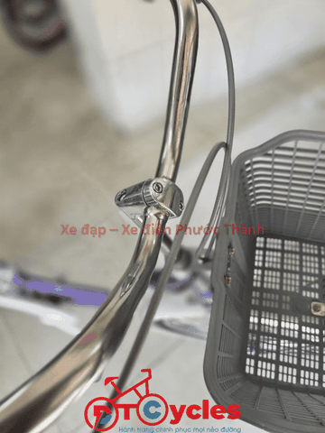 Xe đạp nữ PTCYCLES Windows 580 Sườn đơn thiên nga màu Tím