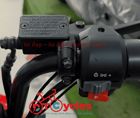 Xe điện Pega Cap AS+ Plus màu Đỏ