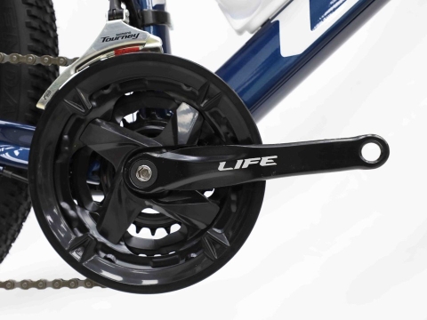 Xe đạp địa hình LIFE MX800 màu Đen-Bạc