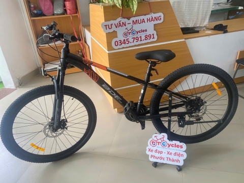Xe đạp địa hình BDF TK300 Có đề màu Đen Nhám