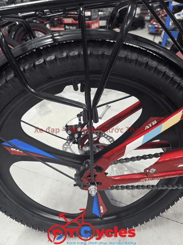 Xe đạp trẻ em nam ATB MTB-M22 màu Đỏ-Xanh Dương