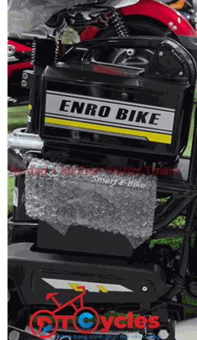 Xe điện HITASA Enro Bike 16 màu Đen