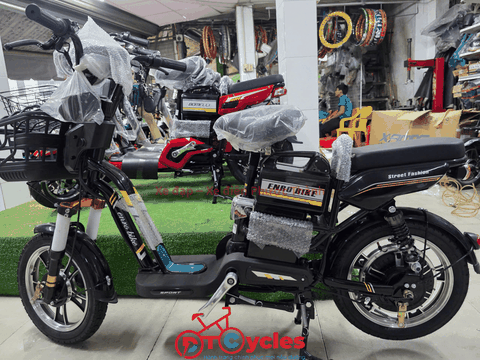 Xe điện HITASA Enro Bike 16 màu Đen