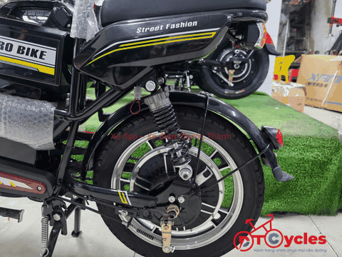 Xe điện HITASA Enro Bike 16 màu Đen
