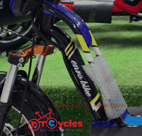 Xe điện HITASA Enro Bike 16 màu Xanh Dương