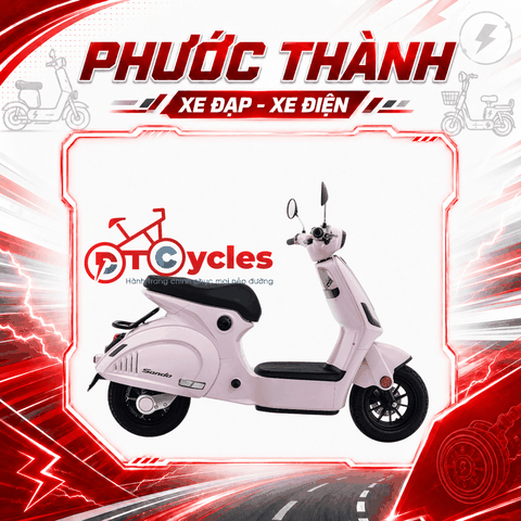 Xe điện Hitasa SANDO màu Hồng