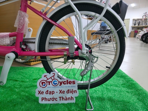 Xe đạp trẻ em nữ Hitasa NU20 màu Đỏ