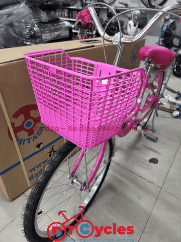 Xe đạp nữ PTCYCLES Windows 580 Sườn đơn thiên nga màu Hồng 2
