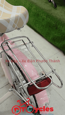 Xe đạp trẻ em nữ Fornix ZN16 màu Hồng Nhạt