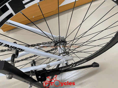 Xe đạp Fixed Gear PTCYCLES SNM100 màu Trắng