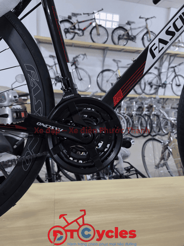 Xe đạp Touring Fascino FT700 Pro Đen-Đỏ