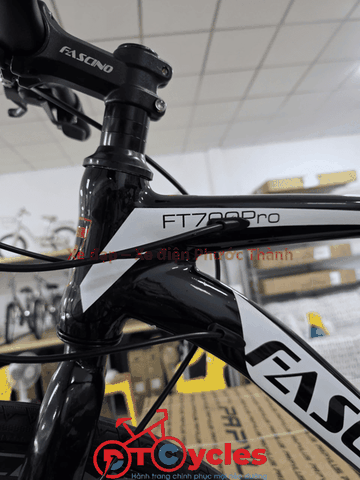 Xe đạp Touring Fascino FT700 Pro Đen-Đỏ