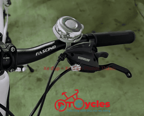 Xe đạp Touring Fascino FT700 Pro Trắng-Đỏ
