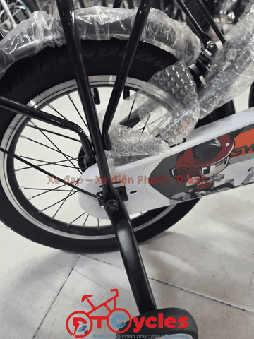 Xe đạp trẻ em nam SWAT ZT16 màu Xám-Cam