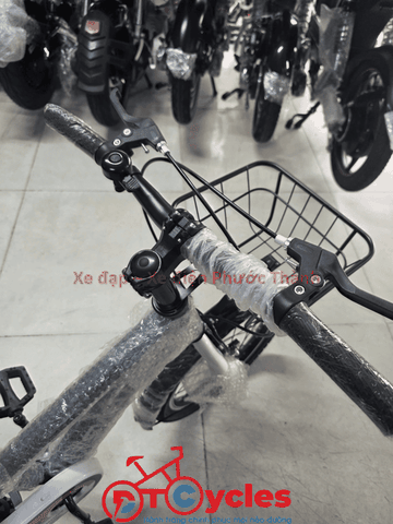 Xe đạp trẻ em nam SWAT ZT16 màu Xám-Cam