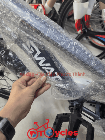 Xe đạp trẻ em nam SWAT ZT16 màu Xám-Cam