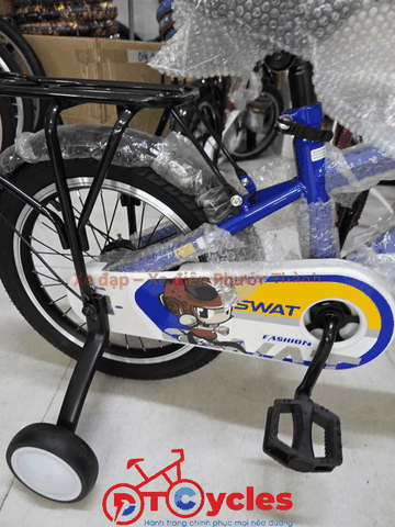 Xe đạp trẻ em nam SWAT ZT16 màu Xanh Dương đậm