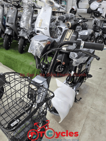 Xe điện HITASA 18IM 2026 màu Tím Khói