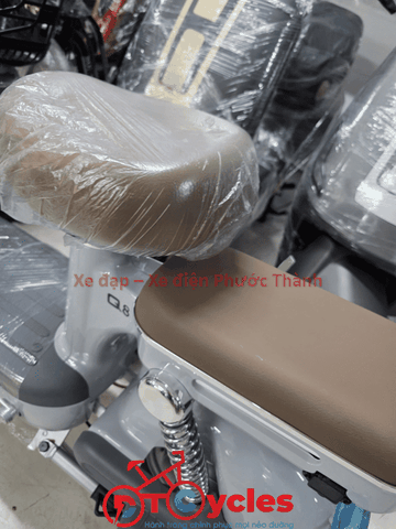 Xe điện Hitasa Q8 Bánh lùn màu Xám