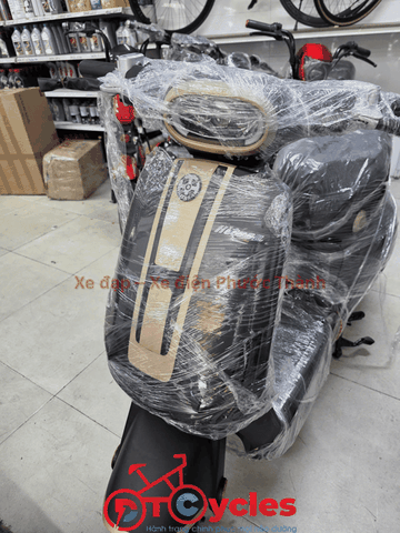 Xe điện Hitasa SANDO màu Đen mờ