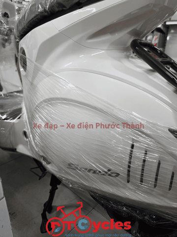 Xe điện Hitasa SANDO màu Kem