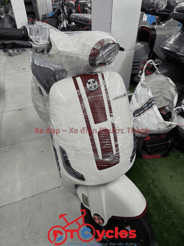 Xe điện Hitasa SANDO màu Kem