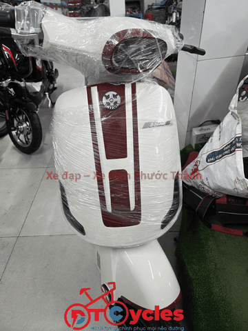 Xe điện Hitasa SANDO màu Kem