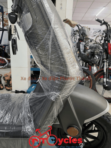 Xe điện Hitasa SANDO màu Xám Bạc