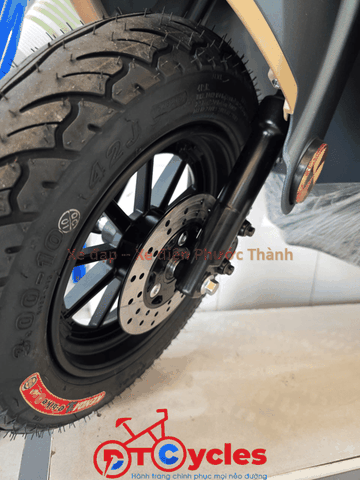 Xe điện Hitasa SANDO màu Xanh Rêu