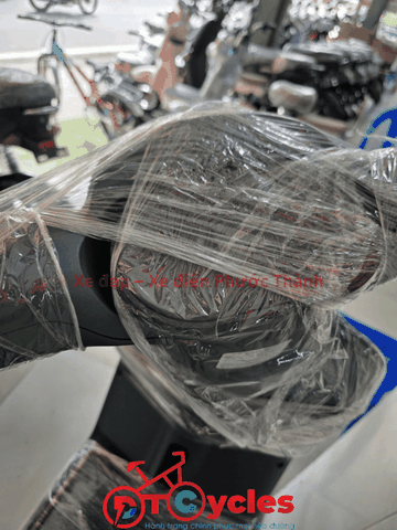 Xe điện Hitasa SANDO màu Xanh Rêu
